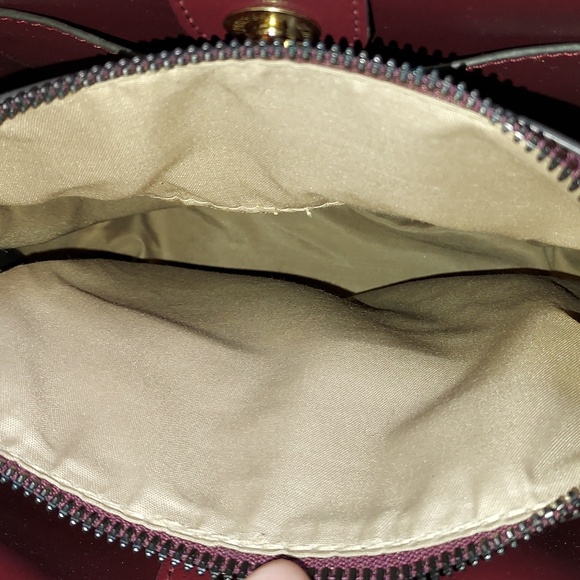 Nanette lepore burgundy purse - Picture 5 of 6